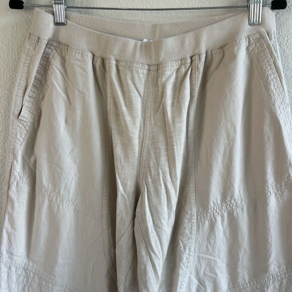 Daily Practice by Anthropologie Straight-Leg Ankle Pants Wide Leg S 280698 Cargo - Picture 4 of 10